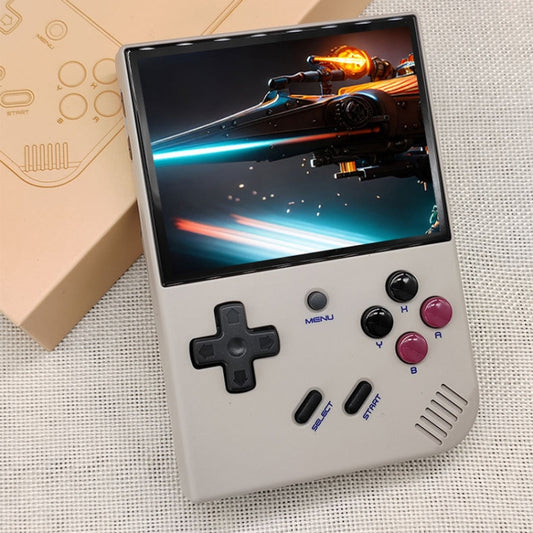 ANBERNIC RG35XX PLUS  Handheld Game Console 3.5-Inch IPS Screen Support HDMI TV 64GB+128GB(Retro Gray) - Pocket Console by ANBERNIC | Online Shopping South Africa | PMC Jewellery | Buy Now Pay Later Mobicred