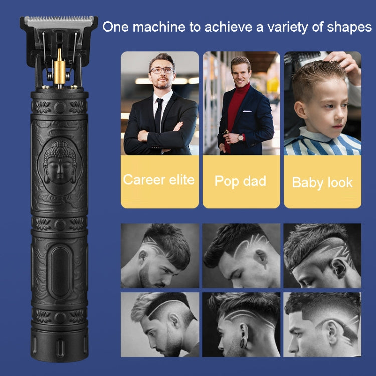 Household Haircutting Tools Electrical Haircut Pusher, Style: Dragon And Phoenix(Black) - free shipping - PMC TechLife - Order now!