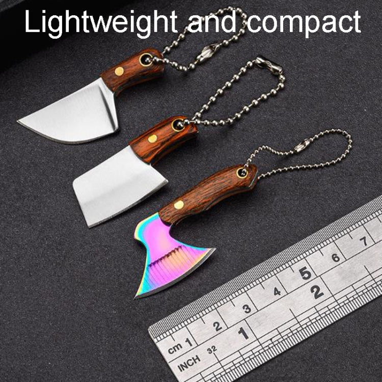 Mini Knife Keychain Portable Removal Express Pendant Accessory With Holster, Model: Small Machete - Burin &Cutting Knife by PMC TechLife | Online Shopping South Africa | PMC TechLife