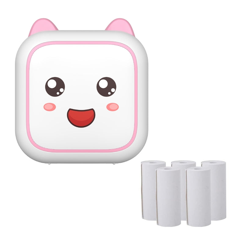 C26 Mini Portable Bluetooth Photo Label Thermal Printer, Spec: Pink+5 Paper - free shipping - PMC TechLife - Order now!
