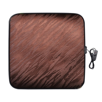 5V Car USB Interface Electric Heating Seat Cushion, Color: Coffee - Seat Accessories by PMC Jewellery | Online Shopping South Africa | PMC Jewellery | Buy Now Pay Later Mobicred