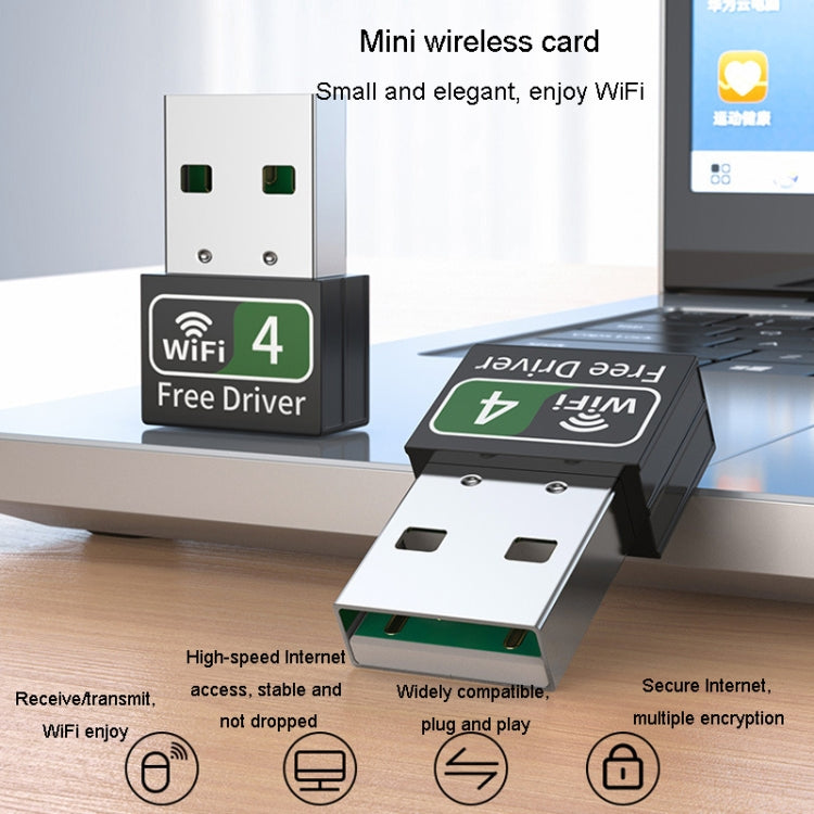 JINGHUA 600M Dual-Band Wireless Network Card Computer External 2.4G/5G USB WiFi Receiver Transmitter - USB Network Adapter by JINGHUA | Online Shopping South Africa | PMC Jewellery | Buy Now Pay Later Mobicred