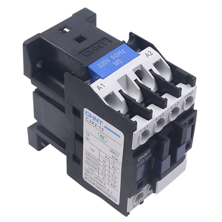 CHNT CJX2-2501 25A 220V Silver Alloy Contacts Multi-Purpose Single-Phase AC Contactor - Relays by CHNT | Online Shopping South Africa | PMC TechLife | Buy Now Pay Later Mobicred