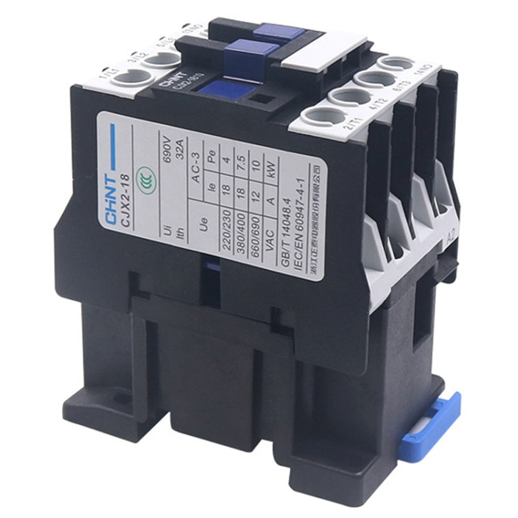 CHNT CJX2-2510 25A 220V Silver Alloy Contacts Multi-Purpose Single-Phase AC Contactor - Relays by CHNT | Online Shopping South Africa | PMC TechLife | Buy Now Pay Later Mobicred