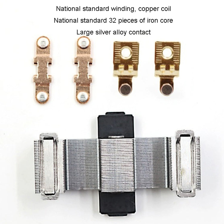 CHNT CJX2-3201 32A 220V Silver Alloy Contacts Multi-Purpose Single-Phase AC Contactor - Relays by CHNT | Online Shopping South Africa | PMC TechLife | Buy Now Pay Later Mobicred