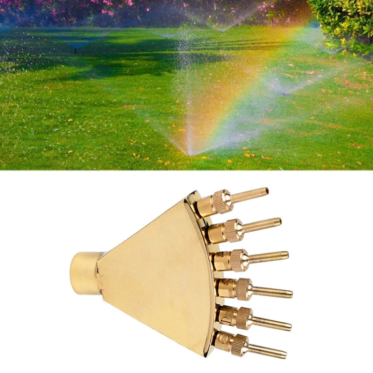 1.5 inch Copper Phoenix Tail Nozzle Water Landscape Fountain Equipment - Watering & Irrigation by PMc TechLife | Online Shopping South Africa | PMc TechLife | Buy Now Pay Later Mobicred