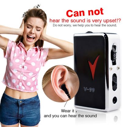 V99 Box Sound Amplifier Aid Hearing Aid Earphone - Hearing Aids by PMC Jewellery | Online Shopping South Africa | PMC Jewellery