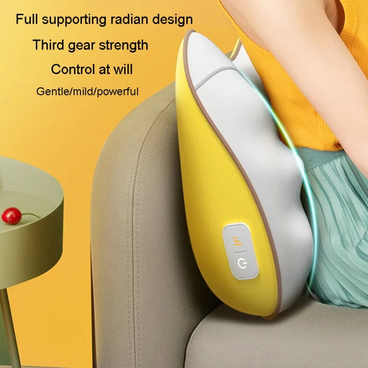 Waist And Back Massager Lumbar Vertebra Car Neck Massage Pillow, Specification: Wired Model Gray - free shipping - PMC TechLife - Order now!