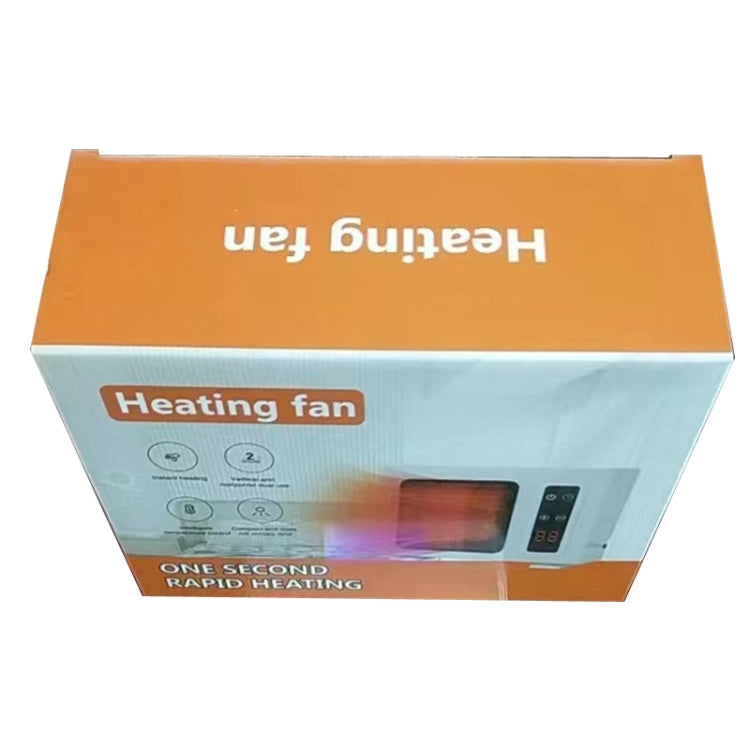 600W Desktop Electric Heater PTC Fast Heating Energy Saving Warm Fan With Remote Control(EU Plug) - Electric Heaters by PMC Jewellery | Online Shopping South Africa | PMC Jewellery | Buy Now Pay Later Mobicred