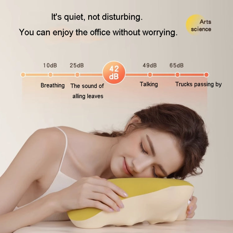 Multi-Function Lumbar Massager Car Cervical Hot Waist Massage Pillow, Specification: Charging Model Yellow - free shipping - PMC TechLife - Order now!