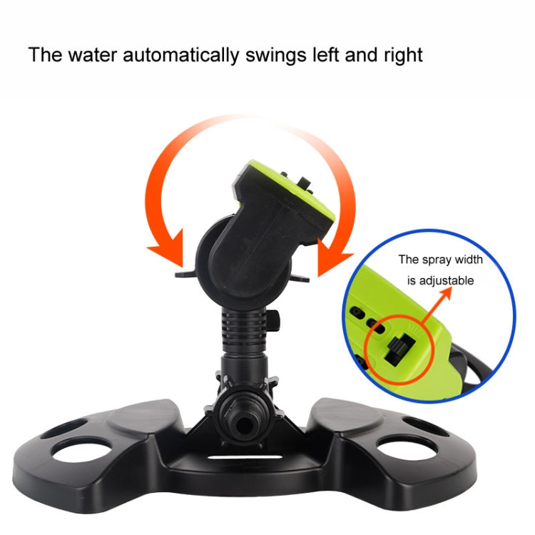 Turret Type Automatic Swing Lawn Sprinkler Head Irrigation Sprinkler(RW-007080) - Watering & Irrigation by PMc TechLife | Online Shopping South Africa | PMc TechLife | Buy Now Pay Later Mobicred