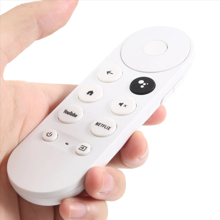 For Google G9N9N Television Set-top Box Bluetooth Voice Remote Control (White) - TV by PMC Jewellery | Online Shopping South Africa | PMC Jewellery