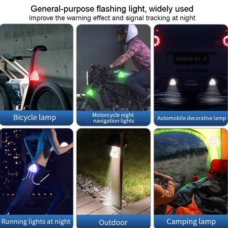 M7 Motorcycle Flashing Light Waterproof Long Duration Wireless Remote Control Modified Warning Lights(One Light One Remote Control) - Decorative Lights by PMC TechLife | Online Shopping South Africa | PMC TechLife | Buy Now Pay Later Mobicred