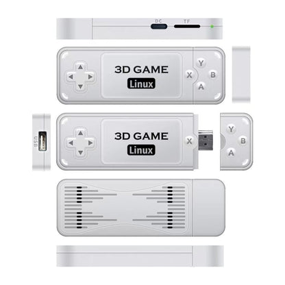 Y6 Handheld Game Console 2.4G HD 4K Wireless Portable Linux Video Game Stick, Style: 64G 9000+ Games - Pocket Console by PMC Jewellery | Online Shopping South Africa | PMC Jewellery | Buy Now Pay Later Mobicred