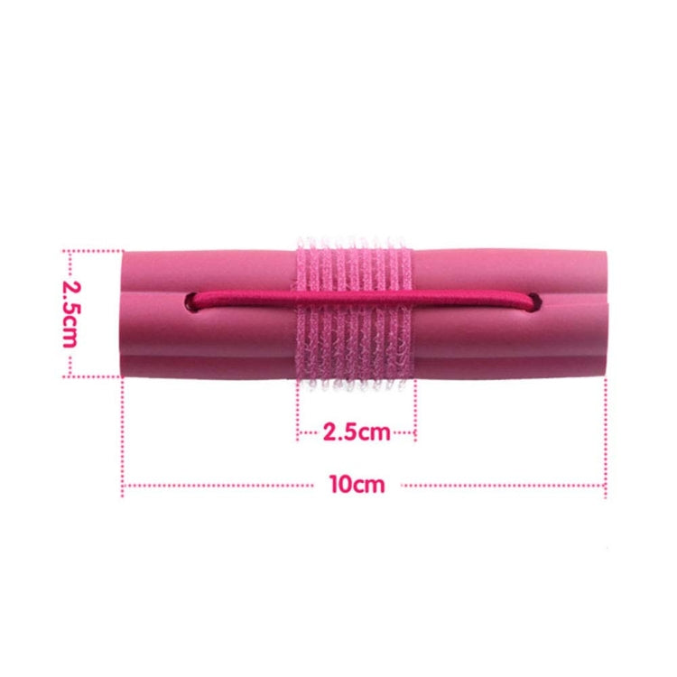 6pcs /Set Sleeping Soft Sponge Hair Curlers No Heat Hair Rollers(Rose Red) - Hair Curler by PMC Jewellery | Online Shopping South Africa | PMC Jewellery | Buy Now Pay Later Mobicred