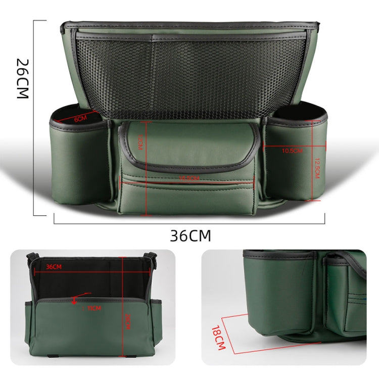 Car Multifunctional Armrest Box Storage Bag Car Interior Supplies(Green) - free shipping - PMC TechLife - Order now!