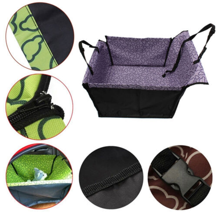 Car Single Seat Waterproof Pet Seat Protective Pad, Color: Green Cloud - Seat Accessories by PMC Jewellery | Online Shopping South Africa | PMC Jewellery | Buy Now Pay Later Mobicred