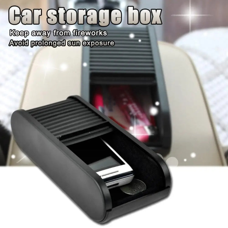 Car Multifunctional Telescopic Pull-out Storage Box(Black) - Stowing Tidying by PMC TechLife | Online Shopping South Africa | PMC TechLife | Buy Now Pay Later Mobicred
