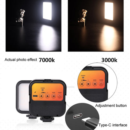 Portable Phone Desktop Live Fill Light Mini Pocket Light Shooting Camera Fill Lamp, Style: RGB Full Color With Tripod+Hot Boots+Clip -  by PMC Jewellery | Online Shopping South Africa | PMC Jewellery