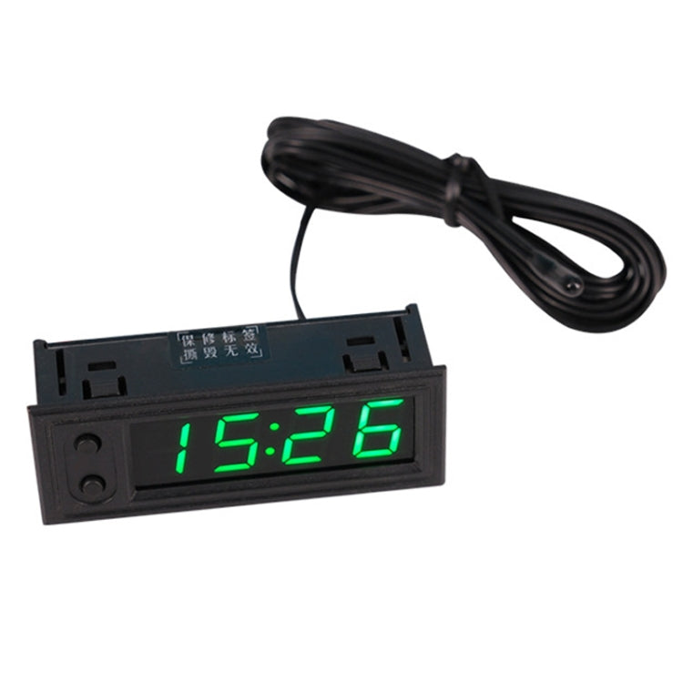 5V/12V WIFI Network Automatic Time Synchronization Digital Electronic Clock Module, Color: Green - Clocks & Car Meters by PMC TechLife | Online Shopping South Africa | PMC TechLife | Buy Now Pay Later Mobicred