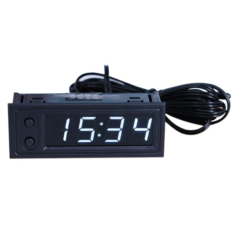 5V/12V WIFI Network Automatic Time Synchronization Digital Electronic Clock Module, Color: White - Clocks & Car Meters by PMC TechLife | Online Shopping South Africa | PMC TechLife | Buy Now Pay Later Mobicred