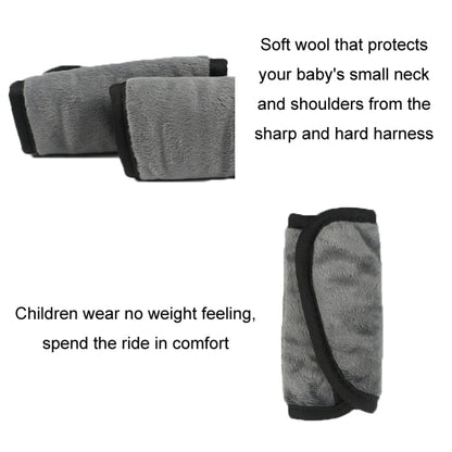 JOYBI Stroller Safety Belt Anti-strangle Shoulder Protector(2pcs/set) - Seat Belts & Padding by JOYBI | Online Shopping South Africa | PMC Jewellery | Buy Now Pay Later Mobicred