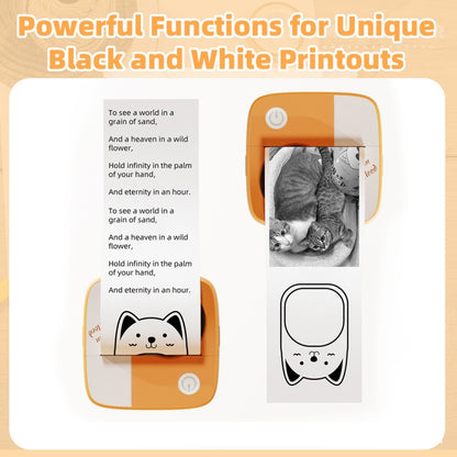 D2 Mini Label Printer Inkless Wireless Portable Thermal Printer Photo Printer, Spec: Consumables Set - Printer by PMC Jewellery | Online Shopping South Africa | PMC Jewellery | Buy Now Pay Later Mobicred