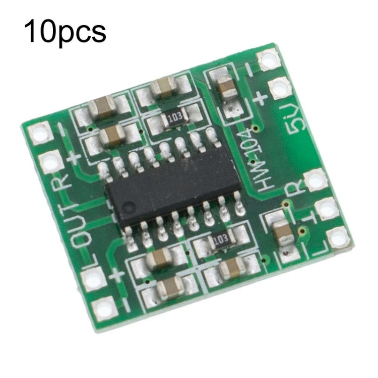 10pcs PAM8403 Mini 5V Digital Amplifier Board USB Power Supply Good Sound Effect, Specification: Module - Breadboard / Amplifier Board by PMC Jewellery | Online Shopping South Africa | PMC Jewellery