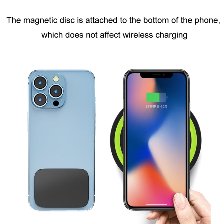 Double-headed 360 Degree Car Magnetic Mobile Phone Navigation Holder(Gray) - Car Holders by PMC TechLife | Online Shopping South Africa | PMC TechLife | Buy Now Pay Later Mobicred