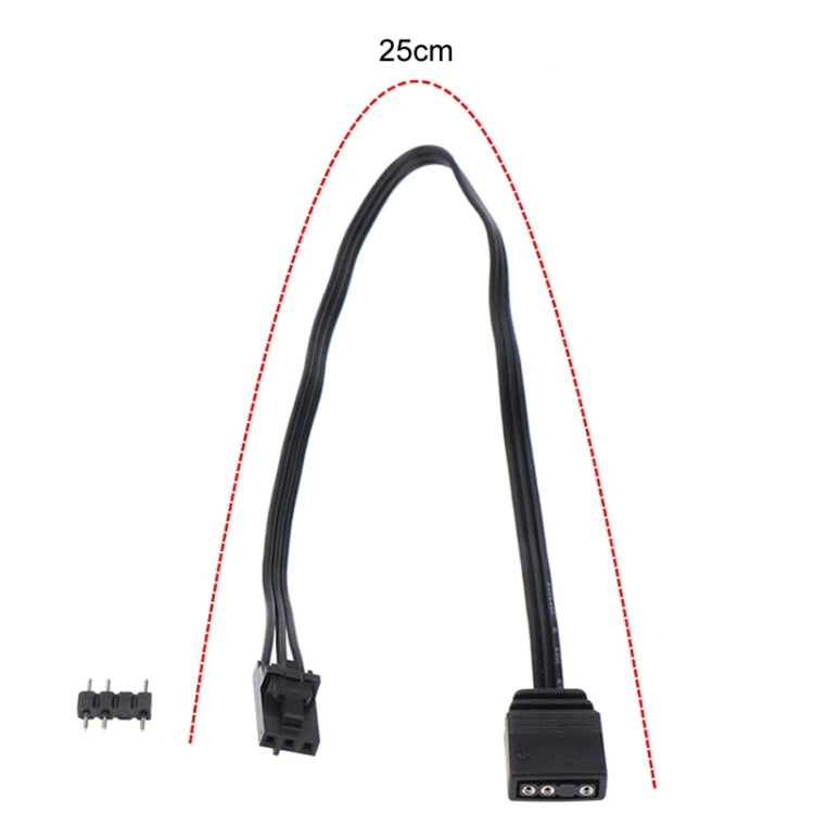 4Pin For Pirate Ship Controller Adapter Cable QL LL120 ICUE Divine Light Synchronization(25cm) - free shipping - PMC TechLife - Order now!