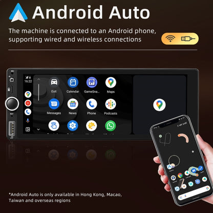 Car Universal Radio Wireless Bluetooth Hands-Free Android Navigation, Memory: 2+32G - Car MP3 & MP4 & MP5 by PMC Jewellery | Online Shopping South Africa | PMC Jewellery | Buy Now Pay Later Mobicred