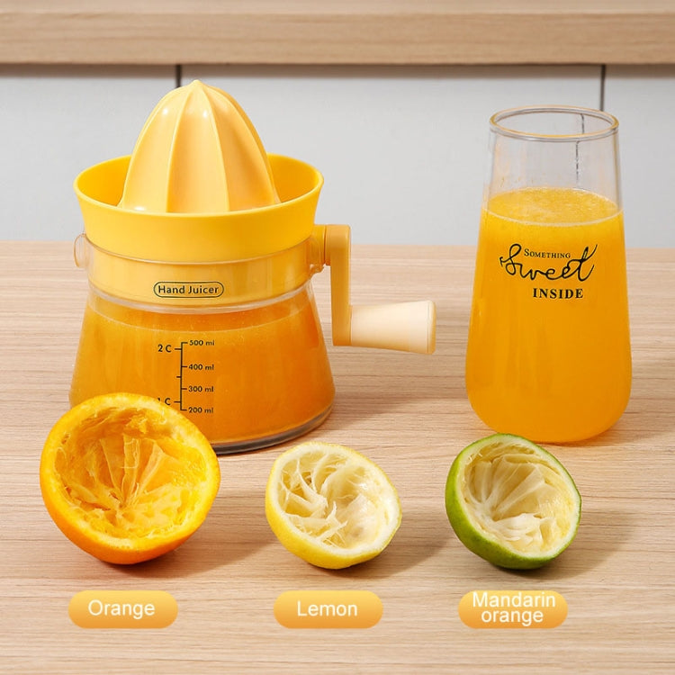 Household Manual Juicer Kitchen Hand Crank Fruit Extractor(Green) - Stirrer & Squeezer by PMC TechLife | Online Shopping South Africa | PMC TechLife