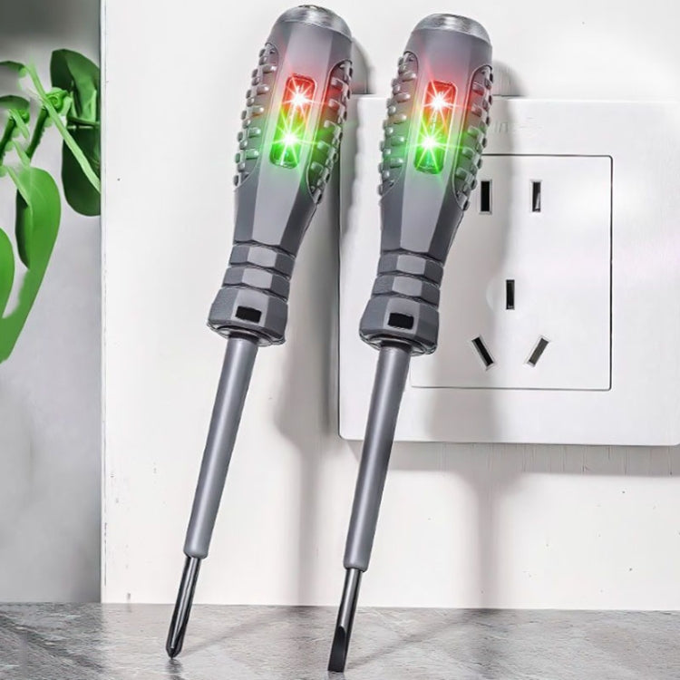 High Torque High Bright Electrician Tester Smart Test Breakpoint Specific Screwdriver(Phillips) - Voltage Detector by PMC TechLife | Online Shopping South Africa | PMC TechLife