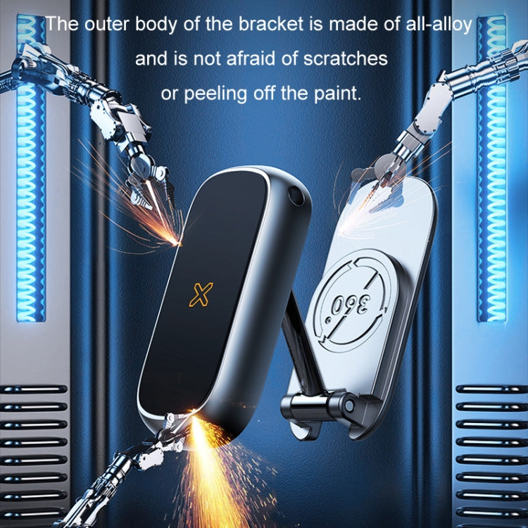 Car Adhesive Folding Magnetic Mobile Phone Navigation Holder(Z2) - Car Holders by PMC TechLife | Online Shopping South Africa | PMC TechLife | Buy Now Pay Later Mobicred