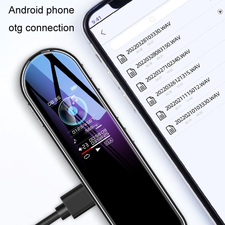 Q53 Ultra Long Standby Timer Voice Recorder HD Noise Canceling Recording Device, Size: 8GB(Black) - Recording Pen by PMC TechLife | Online Shopping South Africa | PMC TechLife | Buy Now Pay Later Mobicred