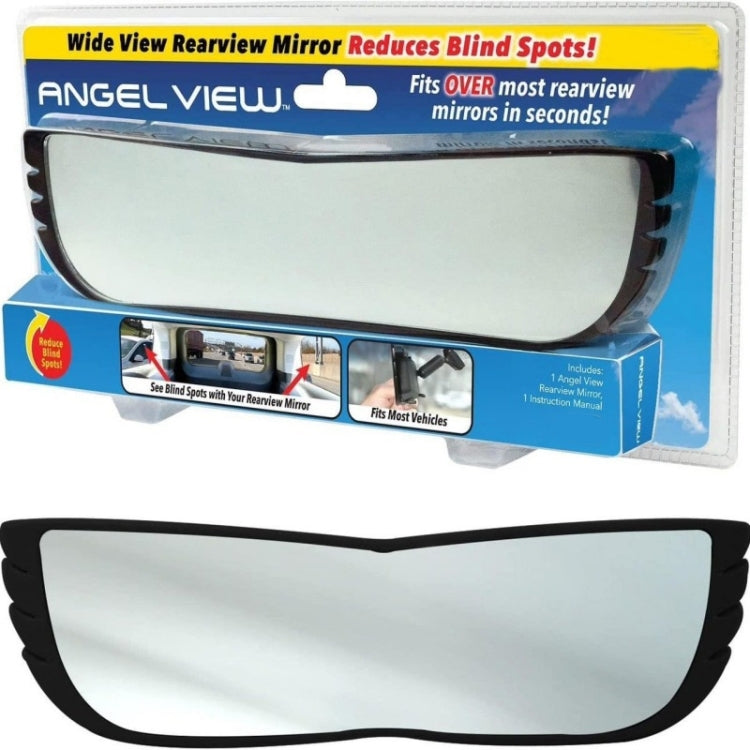 Wide-Angle Rearview Mirror Reduce Blind Spots Fits Most Cars SUVs - Interior Mirrors by PMC Jewellery | Online Shopping South Africa | PMC Jewellery | Buy Now Pay Later Mobicred