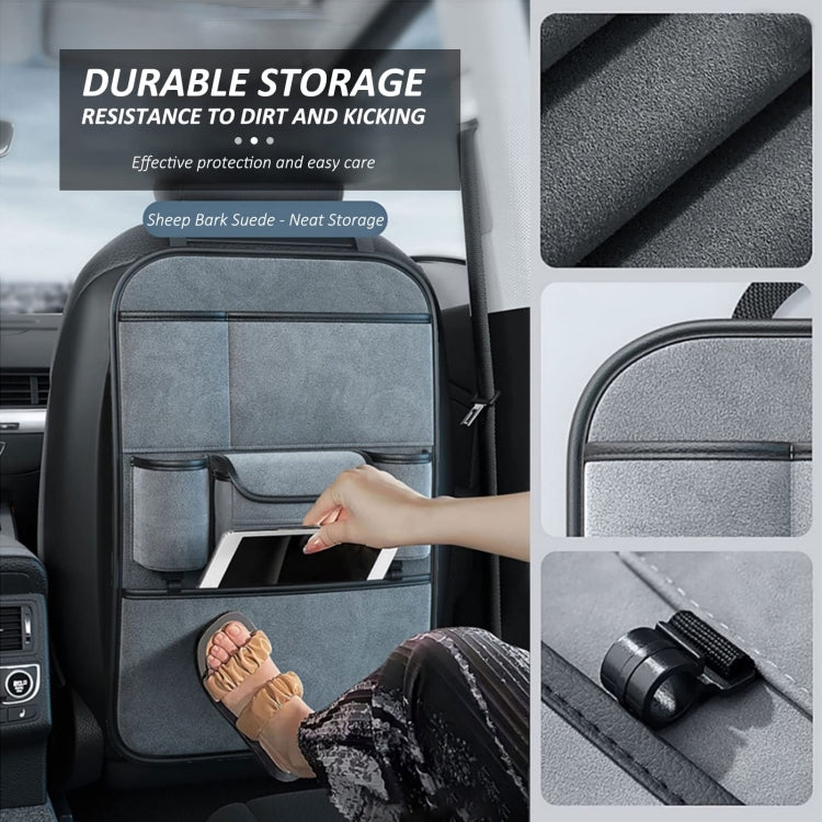 Multifunction Car Seat Back Storage Bag Seat Back Pocket Car Utility Storage Hanging Bag(Black) - Stowing Tidying by PMC TechLife | Online Shopping South Africa | PMC TechLife | Buy Now Pay Later Mobicred