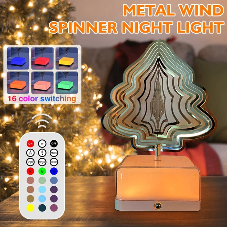 16 Colors 3D Rotating Bedside Lamp Night Light LED Rechargeable Ambient Light Decorative Ornament, Style: Diamond - Night Lights by PMC Jewellery | Online Shopping South Africa | PMC Jewellery | Buy Now Pay Later Mobicred