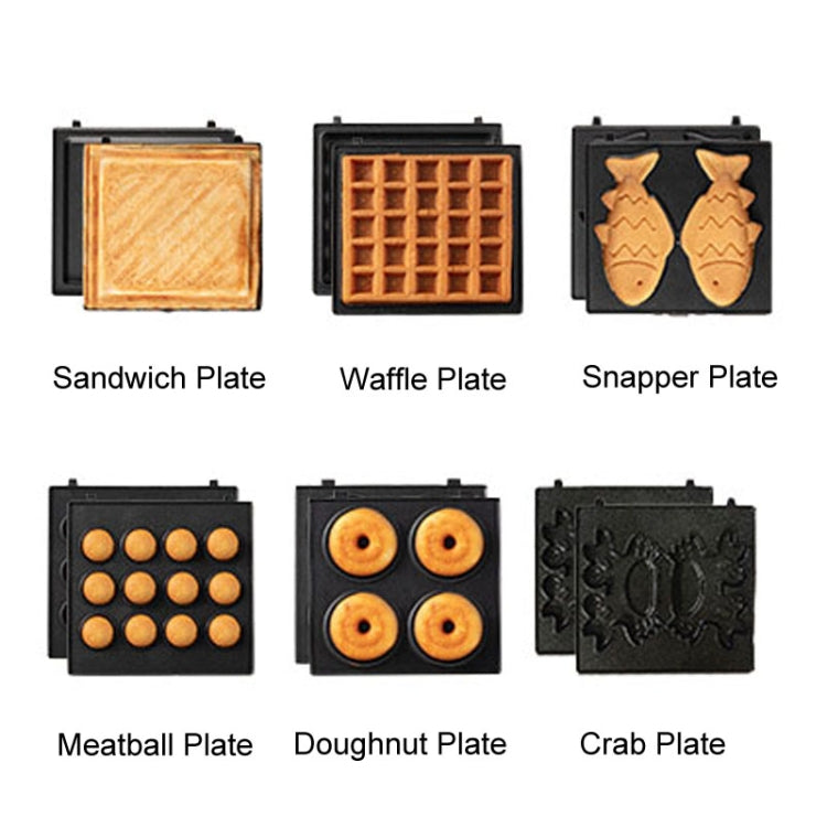 2 In 1 YIDPU Multifunctional Family Breakfast Maker Light Diet Sandwich Waffle Baker, CN Plug(Green) - free shipping - PMC TechLife - Order now!
