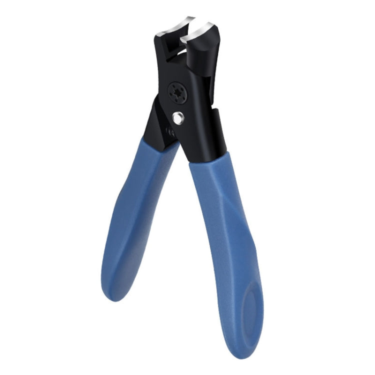 Large Opening For Thick And Hard Nail Clippers Anti-Splash Nail Scissors(Blue) - Nail Clipper by PMC Jewellery | Online Shopping South Africa | PMC Jewellery | Buy Now Pay Later Mobicred