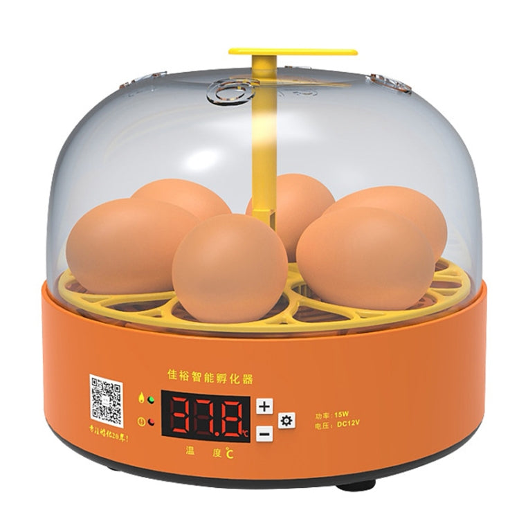 6-Eggs Small Household Experimental Children Smart Chicken Incubators, Spec: Dual-electric Automatic UK Plug - Incubators by PMC TechLife | Online Shopping South Africa | PMC TechLife