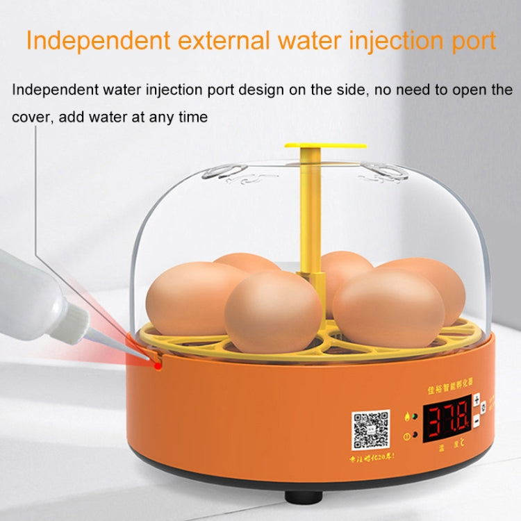 6-Eggs Small Household Experimental Children Smart Chicken Incubators, Spec: Dual-electric Automatic AU Plug - Incubators by PMC Jewellery | Online Shopping South Africa | PMC Jewellery