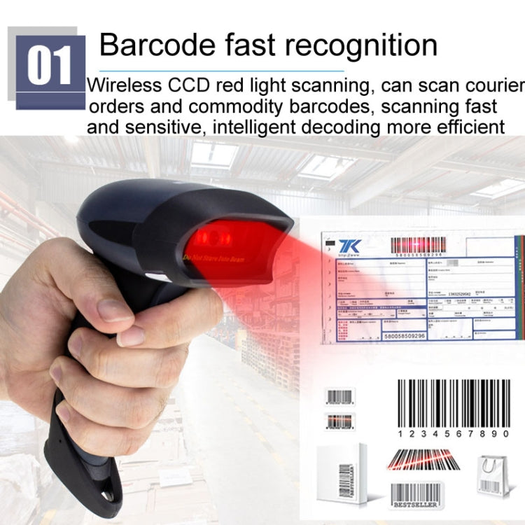 NETUM One-Dimensional Self-Sensing Code Sweeper Handheld Mobile Red Light Scanning Machine, Model: Wireless - free shipping - PMC TechLife - Order now!