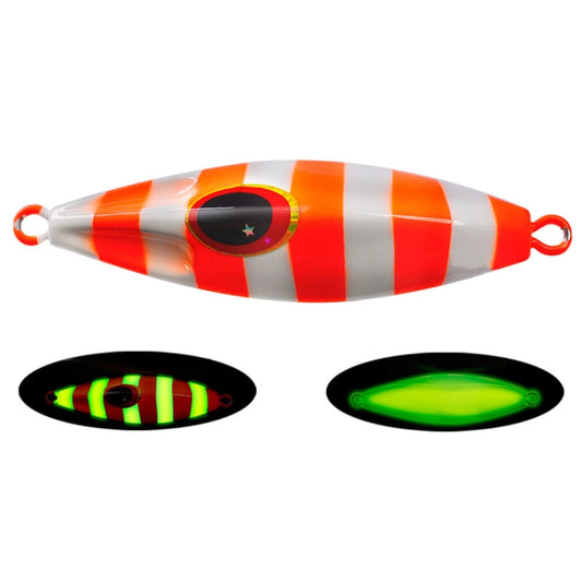 PROBEROS LF124 Deep Sea Iron Plate Lead Fish Fishing Lure Slow Sinking Rocking Luminous Boat Fishing Bait, Size: 30g(Color A) - Fishing Lures by PROBEROS | Online Shopping South Africa | PMC Jewellery | Buy Now Pay Later Mobicred