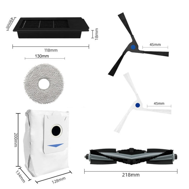 For Ecovacs X2 / X2 Pro Vacuum Cleaner Accessories, Model: Dust Bag - free shipping - PMc TechLife - Order now!