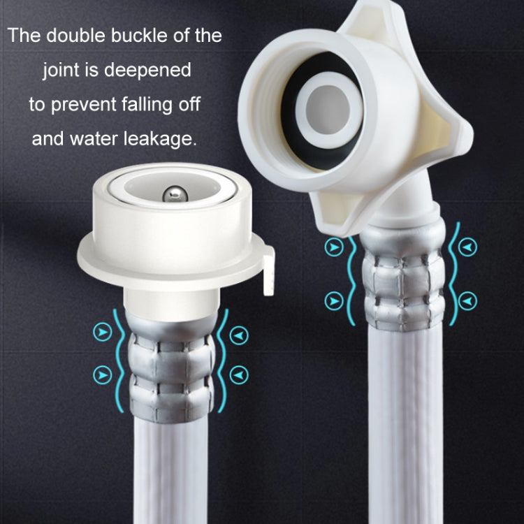 Fully Automatic Washing Machine Water Inlet Hose Adapter, Length: 4m - Washing Machines & Accessories by PMC TechLife | Online Shopping South Africa | PMC TechLife | Buy Now Pay Later Mobicred