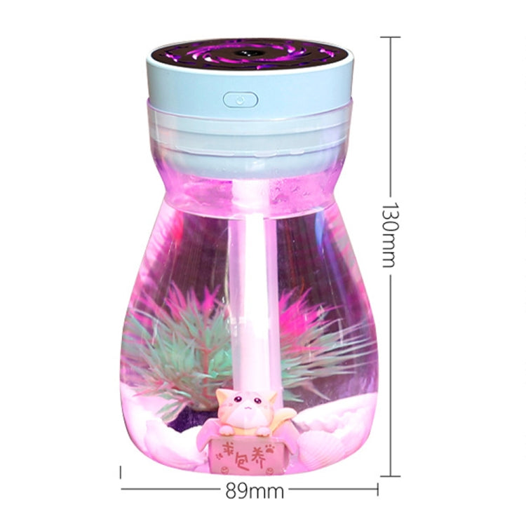 FH-068 Mini USB Car Home Colorful Light Bottle Micro Landscape Humidifier(White) - free shipping - PMC TechLife - Order now!