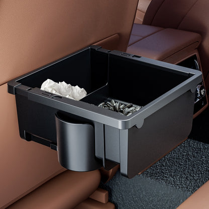 Car Seat Armrest Storage Box Adjustable Tissue Box(Black) - Stowing Tidying by PMC Jewellery | Online Shopping South Africa | PMC Jewellery | Buy Now Pay Later Mobicred