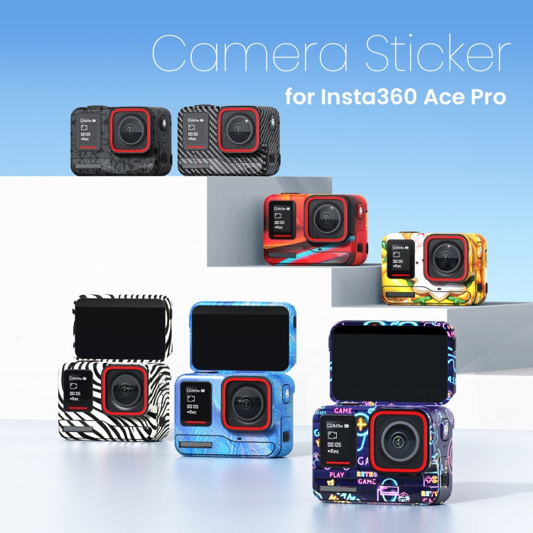 For Insta360 Ace Pro aMagisn Body Sticker Sports Camera Accessories(Feather) - Protective Film & Stickers by aMagisn | Online Shopping South Africa | PMC Jewellery | Buy Now Pay Later Mobicred