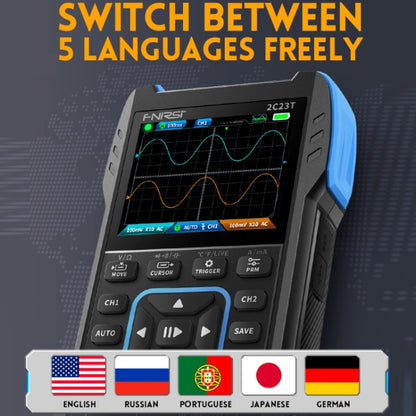 FNIRSI 3 In 1 Handheld Digital Oscilloscope Dual-Channel Multimeter, Specification: Standard - Digital Multimeter by FNIRSI | Online Shopping South Africa | PMC Jewellery